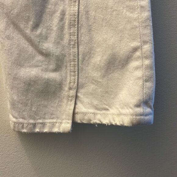 Le Jane high-rise straight-leg jeans, Distressed White, Size 25, NWT - Picture 8 of 8